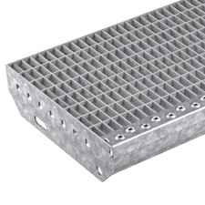Gitterroststufe MEA Metall