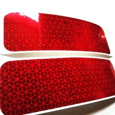 2 x Reflexfolie Rot