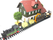 Waldarbeit garteneisenbahn - waldarbeit,