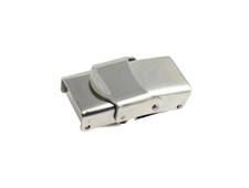 Edelstahl Verschluss poliert