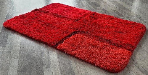 Bond tiefrot badteppich 60x90 - bond,