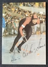 11899 Karin Enke - Kania Eisschnelllauf Autogrammkarte original signiert