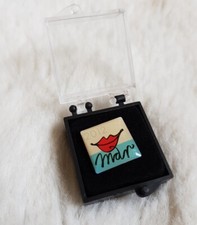 Aida mar Kreuzfahrt Schiff Anstecker Ansteck Pin Nadel Blau Weiß Meer 2012