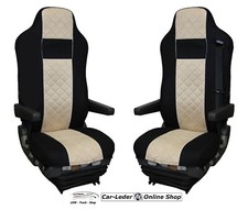 Truck seat covers covers black