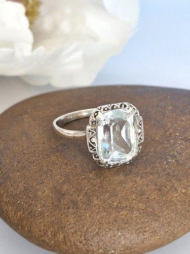 Bezaubernder jugendstil ring - jugendstil,