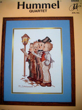 Original Kreuzstich Stickvorlage von Hummel - Quartet - farbig