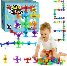 Saugnapf Spielzeug Baby, Kinder Badewannenspielzeug Ab 3 Jahre, 40 Stück 