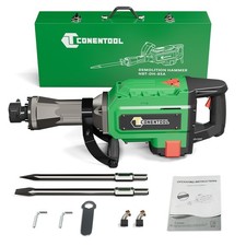 3800 W ABBRUCHHAMMER MEIßELHAMMER STEMMHAMMER SCHLAGHAMMER 55 J 2200 T/min 2025