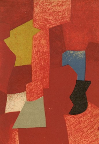 Serge poliakoff lithografie - serge,