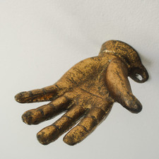 24 cm Goldharz Affe konischer