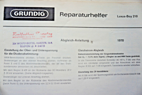 Grundig luxus boy 210 - grundig,