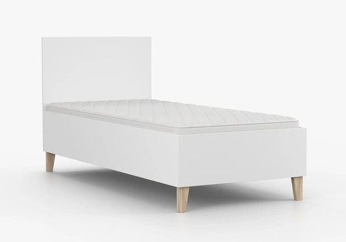 Bett mit lattenrost - mit,