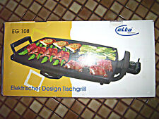 Elektrischer Design Tischgrill elta  EG 108 / WJ029  1500 W