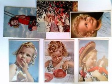 6x Kinder, Fotografien, 6 Künstler AK, 5x ungelaufen, 1x gelaufen 1961, ca. 1955