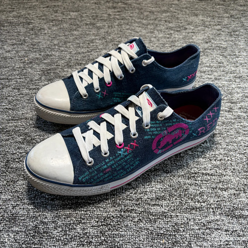 Ecko rote canvas sneaker damen - canvas-sneaker,