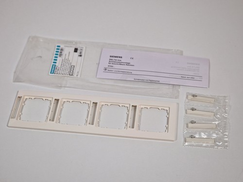Siemens schalterprogramm 4fach - schalterprogramm,