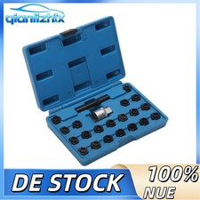 22-tlg Felgenschloss Radbolzen