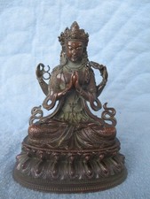 Alte antike Bronze Skulptur