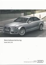 AUDI A4 / S4 / A4 S4 AVANT / A4 allroad quattro 2015 Betriebsanleitung BA
