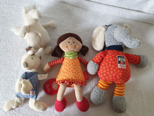 4x Sigikid Stofftiere Spieluhr Mädchen Beasts Pferd Eisbär