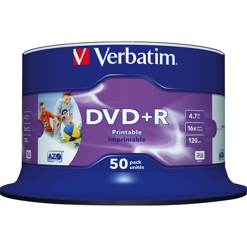 Verbatim dvd 7 gb - dvd+r, 4,7