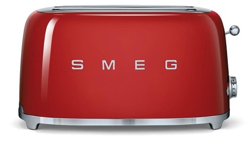 Smeg tsf02rdeu rot toaster - rot,