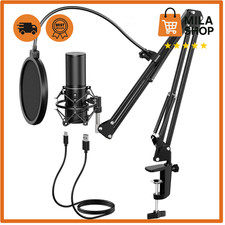 USB Podcast Microphone Gaming