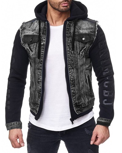 Cipo baxx herren jacke jeans - &,