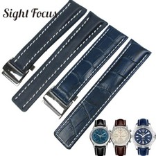 22mm 24mm Echtes Leder Armband
