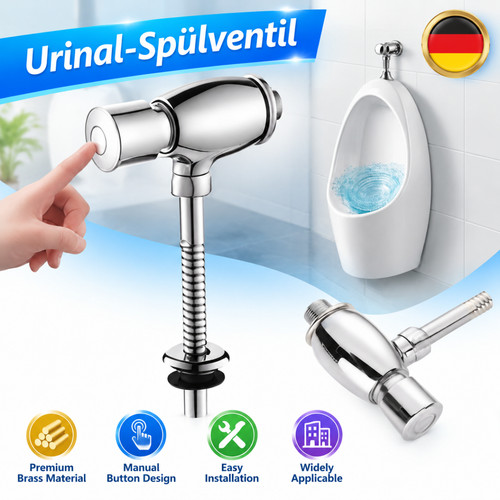 Druckspüler urinal manuell - druckspüler,