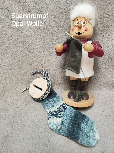 Paar sparstrumpf gestrickt - sparstrumpf,