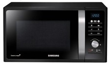 Samsung Mikrowelle MG23F301TCK, Schwarz, Kaum Genutzt