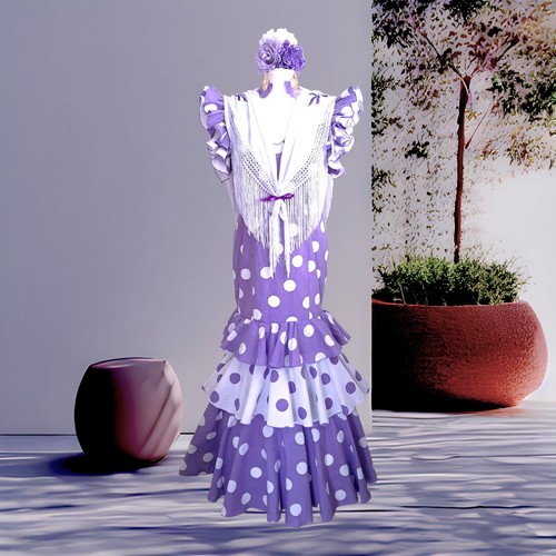 Spanisches flamenco feria - spanisches,