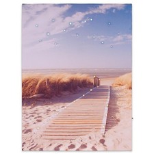 Wandbild mit LED Kunstdruck