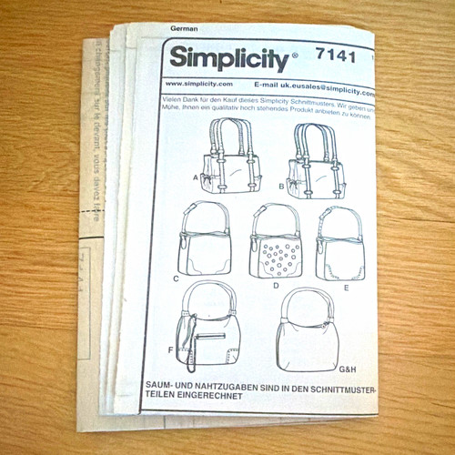 Simplicity schnittmuster 7141 - simplicity,
