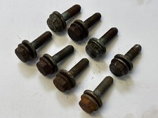 Original 8x BMW 3er e46 Schrauben Unterfahrschutz Unterboden