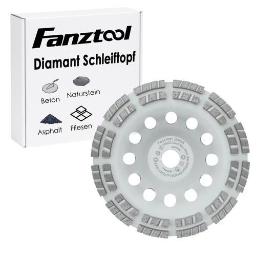 Diamant schleiftopf - diamant,
