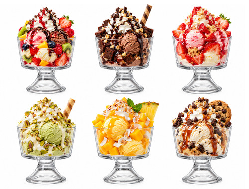 Eisbecher stück set - 6,