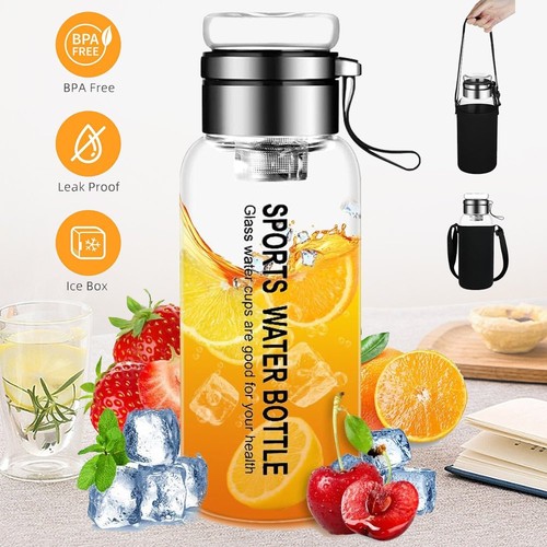 Glasflasche wasserflasche - glasflasche,