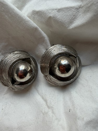 Vintage designer clip ohrringe - clip,