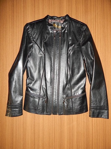 Damen lederjacke schwarz neu - lederjacke,