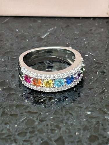Sterling silber ring - silber,