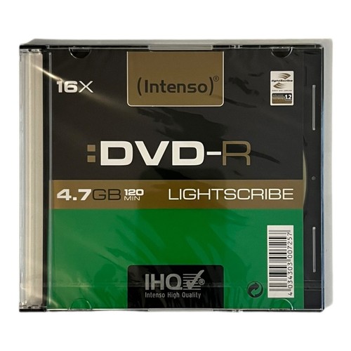 Intenso lightscribe dvd r - intenso,