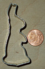 Kleiner Metall Ausstecher Hase ? Kaninchen Fondant  Ausstechform