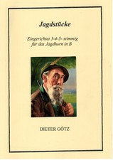 Noten Fürst Pless Parforcehorn Jagdmusik in B