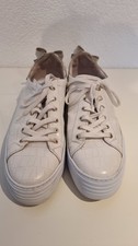 Damen sneaker, Nero Giardini, Größe 41, Leder creme