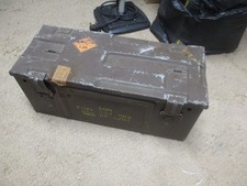 Braun Metall British Army Munition Explosives Case Container Box - WW2, Irland Troub