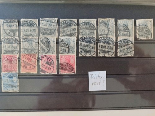 Kaiserreich reichspost lot - lot, –