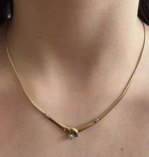 Gelbgold gold 585 collier - 585,