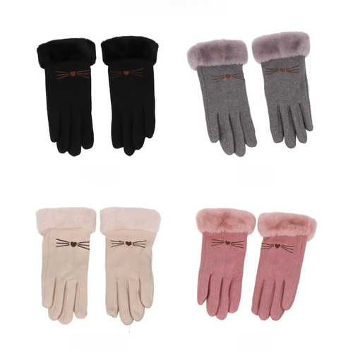 Cartoon katze handschuhe für - katze,